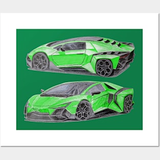 Lamborghini Posters and Art